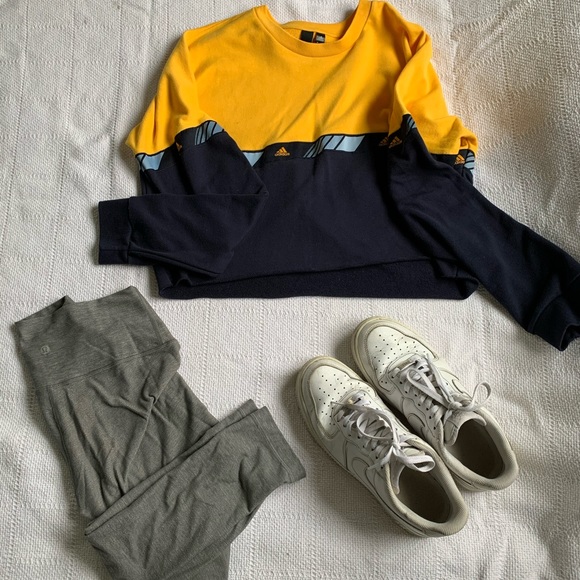 Adidas Color Block Long Sleeve - Picture 1 of 5